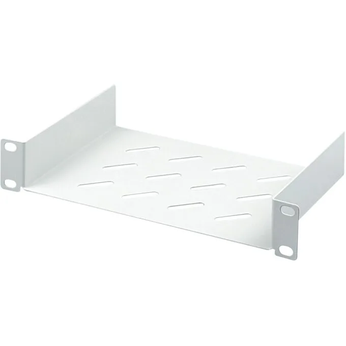 DIGITUS Shelf 1HE 254mm (10') - Gray - 1U shelf for floor-standing rack cabinets — image 1