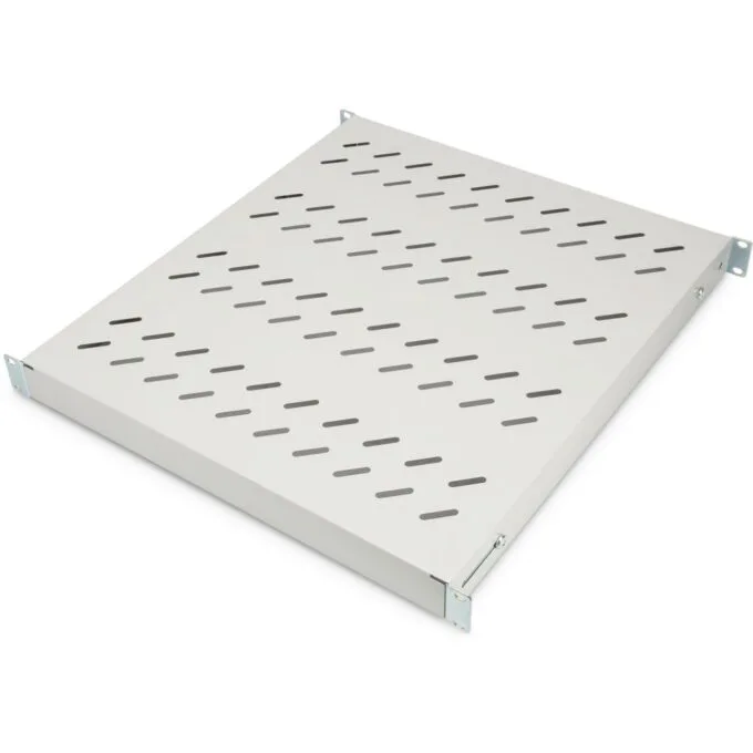 Digitus Shelf 1HE 44x482x500-780mm Up to 50kg Grey Variable Rails - — image 1