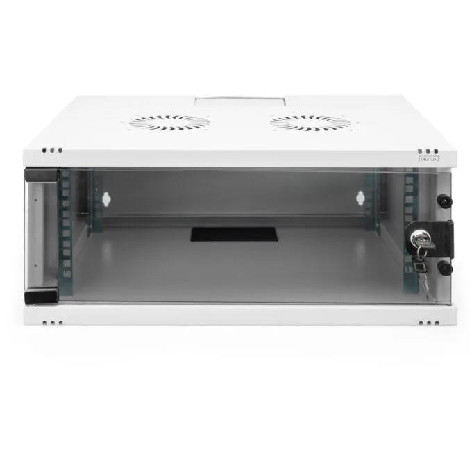 DIGITUS SOHO 4U Wall Mount Cabinet - 540x400x241 mm - Grey - Unmounted — image 2