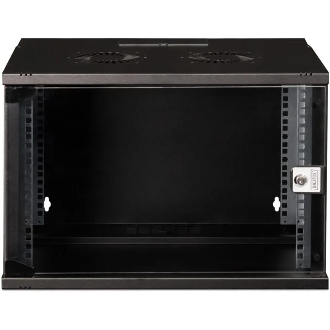 Digitus SOHO PRO 7U Wall-Mounted Enclosure - SOHO PRO - Black, 370x540x400 mm — image 2