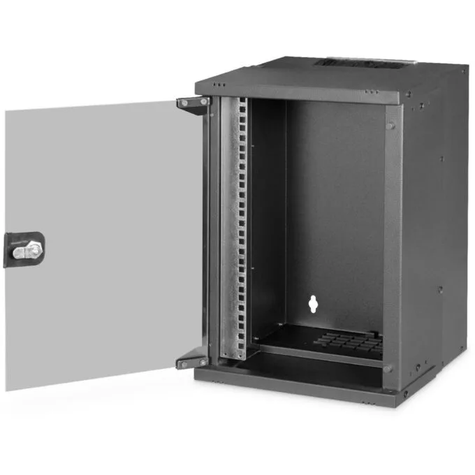 Digitus SOHO PRO 9U Wall-Mount Enclosure 460x315x300 mm - SOHO PRO - Black — image 3