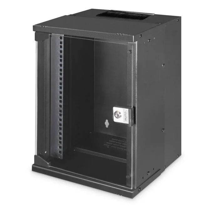 Digitus SOHO PRO 9U Wall-Mount Enclosure 460x315x300 mm - SOHO PRO - Black — image 1