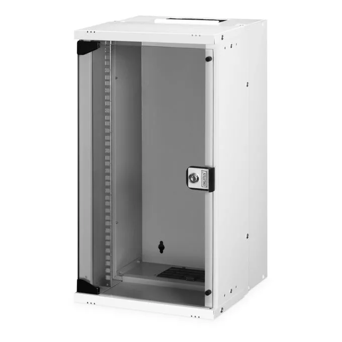 Digitus SOHO Pro Wall Mount Cabinet 12U 595x315x300 mm - SOHO PRO - Grey — image 1