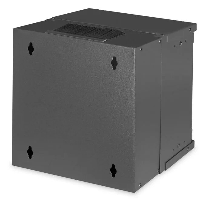 Digitus SOHO PRO Wall Mount Rack Enclosure - SOHO PRO - 6U, 325x315x300 mm, Black — image 6