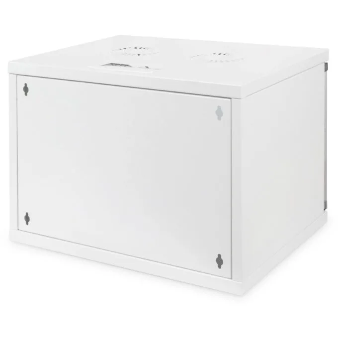 Digitus SOHO Wall-Mount Cabinet 19" 7U 370x540x400mm Glass Door Grey (RAL 7035) Unassembled — image 7