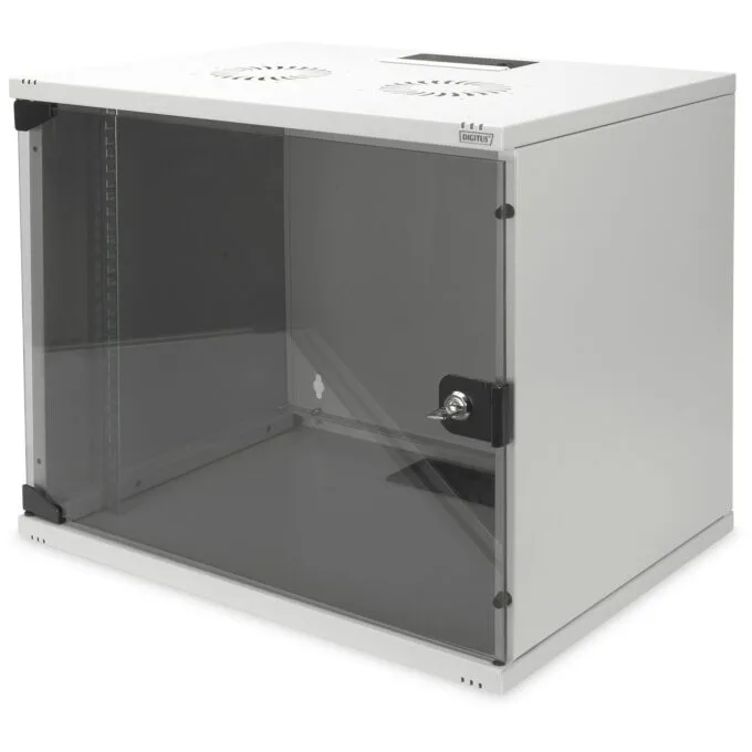 DIGITUS SOHO Wall-Mount Cabinet 9U - 460x540x400 mm gray unmounted — image 1