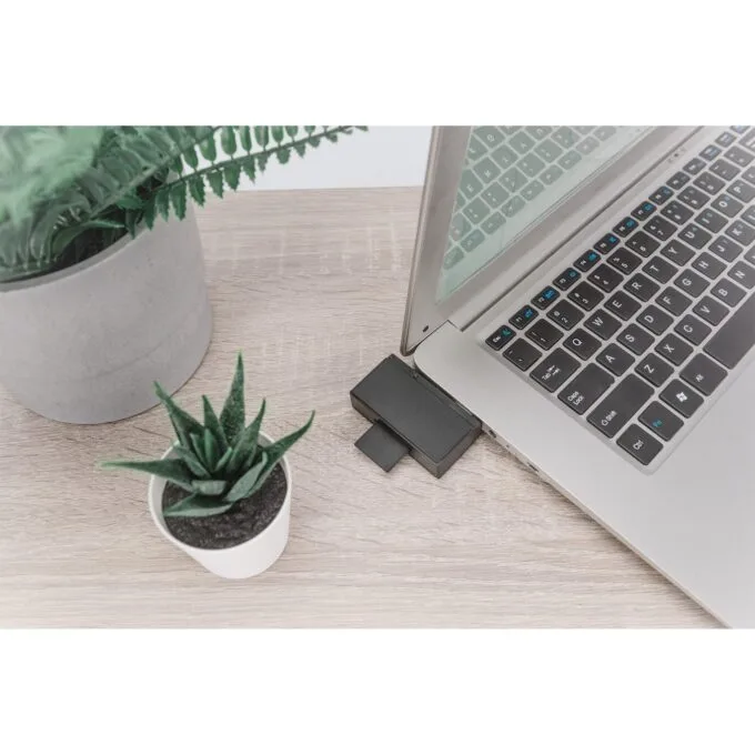 Digitus Travel Docking Station VGA/HDMI Grey - USB 3.2 Gen 1 Type-A, 2x USB-A, Gigabit Ethernet, MicroSD/SD — image 5