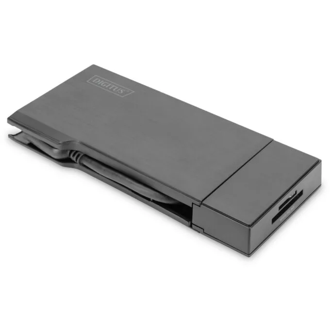 Digitus Travel Docking Station VGA/HDMI Grey - USB 3.2 Gen 1 Type-A, 2x USB-A, Gigabit Ethernet, MicroSD/SD — image 6