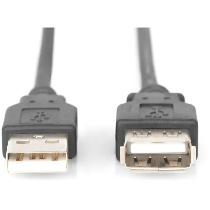 DIGITUS USB 2.0 Extension Cable Type A to Type A Black 1.8m — image 2