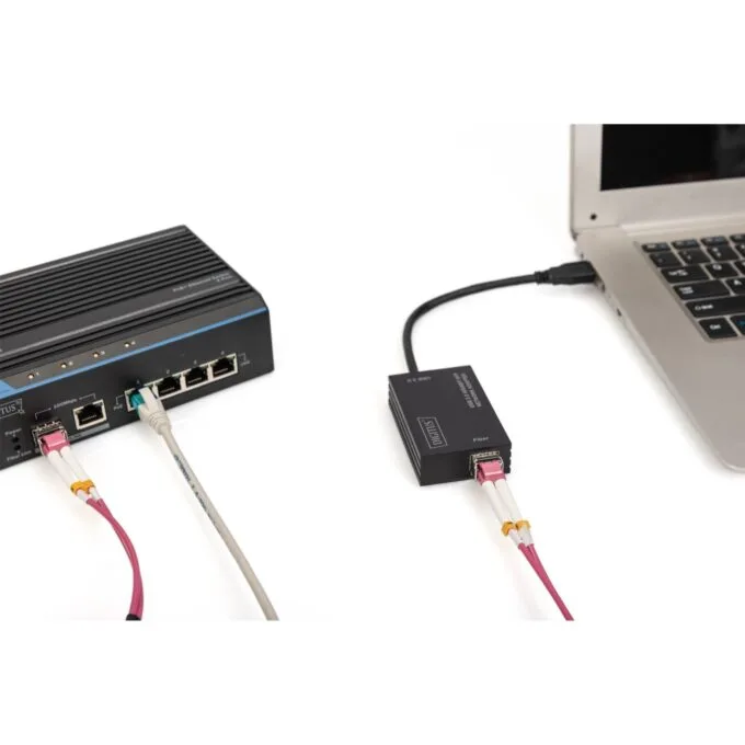 DIGITUS USB 3.0 Gigabit SFP Netzwerkadapter - USB-A 3.0 to Gigabit Ethernet — image 4