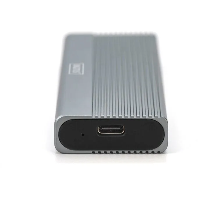 DIGITUS USB 3.1 Gen2 NVMe M.2 + SATA SSD Enclosure - Aluminum — image 6