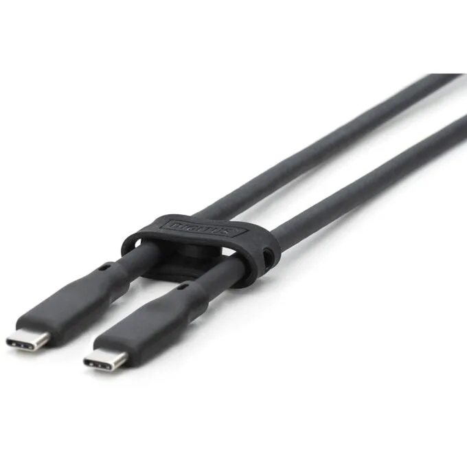 DIGITUS USB 3.2 Cable Type-C to Type-C Silicone Stainless Steel 0.5m Black - Characteristics — image 3