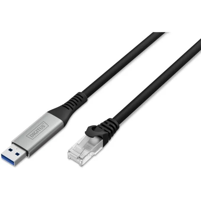 DIGITUS USB 3.2.RJ45 Ethernet Kabel 1Gbit s 10 m — image 1