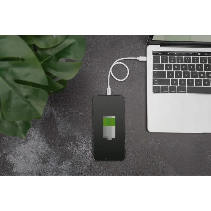 DIGITUS USB-C to Lightning Cable - White, 2 m - MFi-certified — image 3