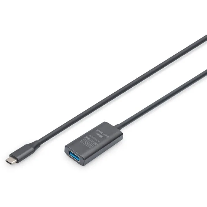 DIGITUS USB-C to USB-A Extension Cable - 5.0 m — image 1
