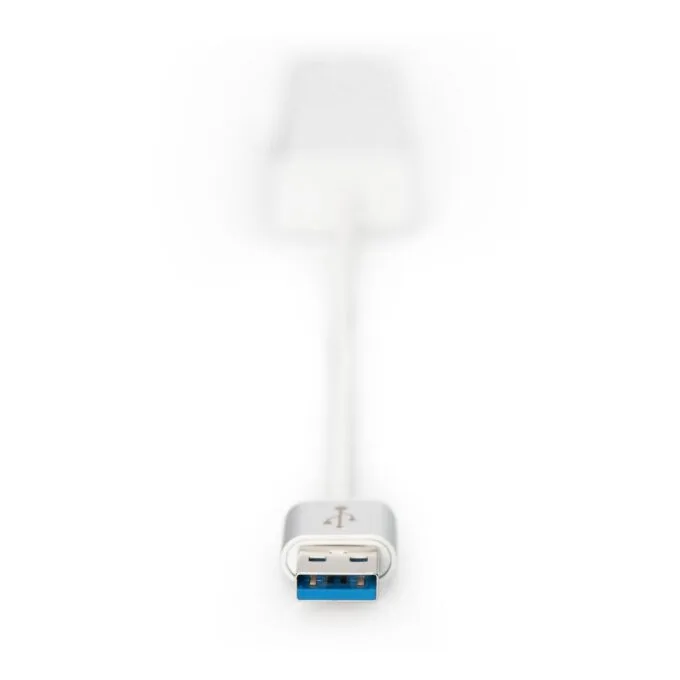 Digitus USB-Hub 3-Port USB 3.0 + 1x Gigabit LAN - Aluminium Silver/White — image 7