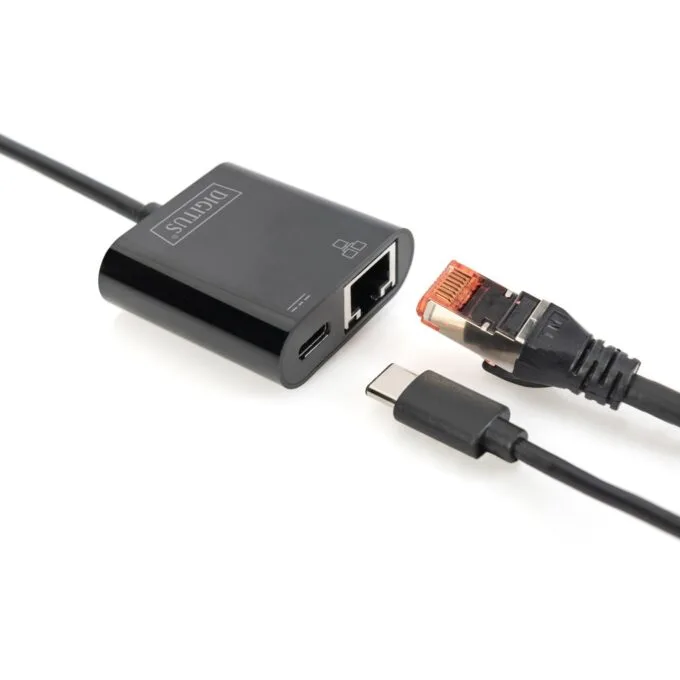 DIGITUS USB Type-C Gigabit Ethernet Adapter - Compact, PD Supported — image 6