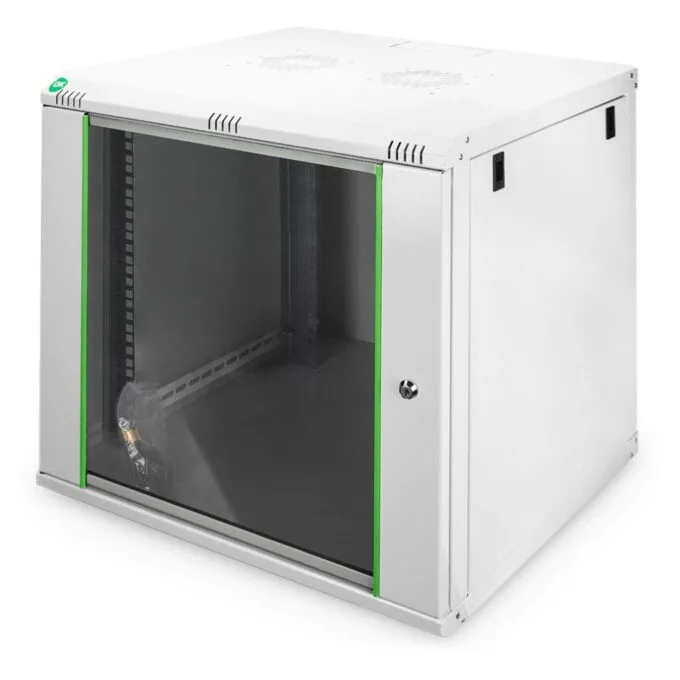 Digitus Wall-Mount Cabinet - 12U 611x600x600mm - Grey — image 1