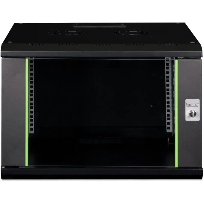 DIGITUS Wall-Mount Cabinet Unique 7U 420x600x600mm Black — image 3