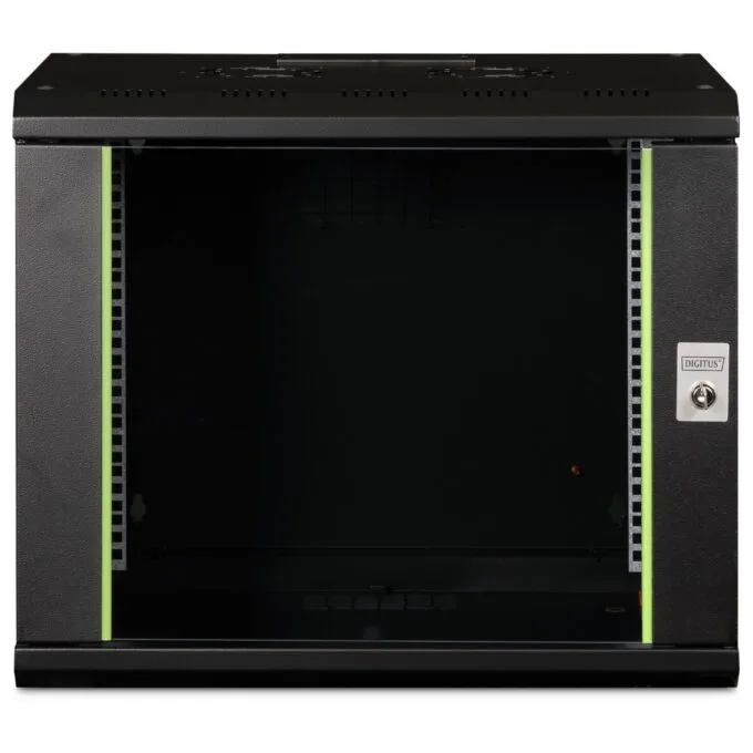 DIGITUS Wall-Mount Cabinet Unique 9U - 509x600x450mm Black — image 2