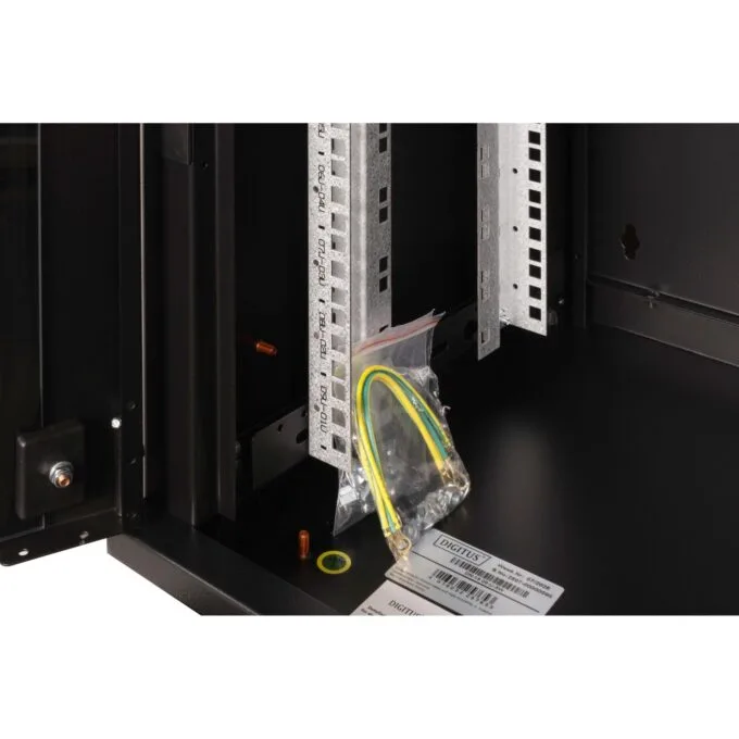 DIGITUS Wall-Mount Cabinet Unique 9U - 509x600x450mm Black — image 4