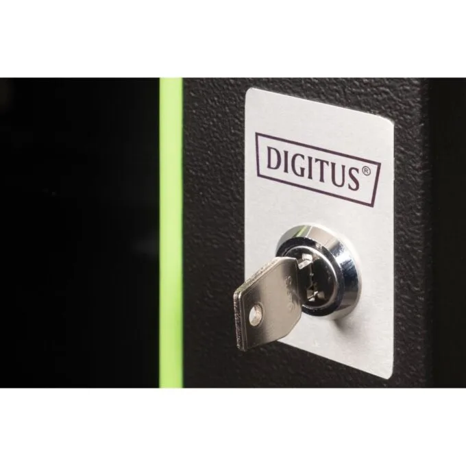 DIGITUS Wall-Mount Cabinet Unique 9U - 509x600x450mm Black — image 7