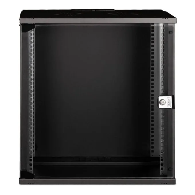 Digitus Wall Mount Enclosure - SOHO PRO - 12U, 460x540x400 mm, Black — image 3