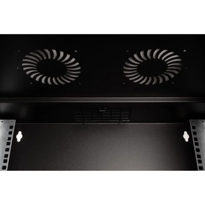 Digitus Wall Mount Enclosure - SOHO PRO - 12U, 460x540x400 mm, Black — image 6