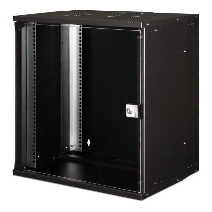 Digitus Wall Mount Enclosure - SOHO PRO - 12U, 460x540x400 mm, Black — image 1