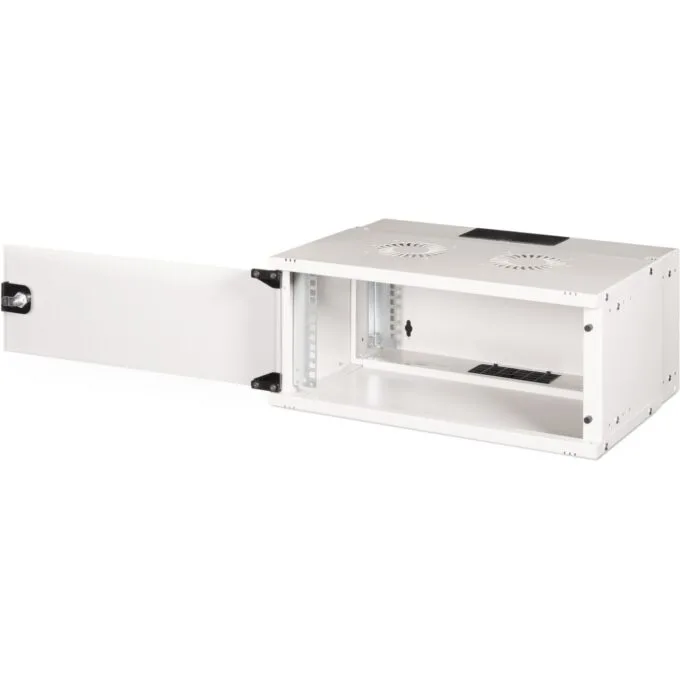 Digitus Wall Mount Enclosure SOHO PRO 4HE - SOHO PRO - Grey, 4U, 240x540x400 mm — image 8