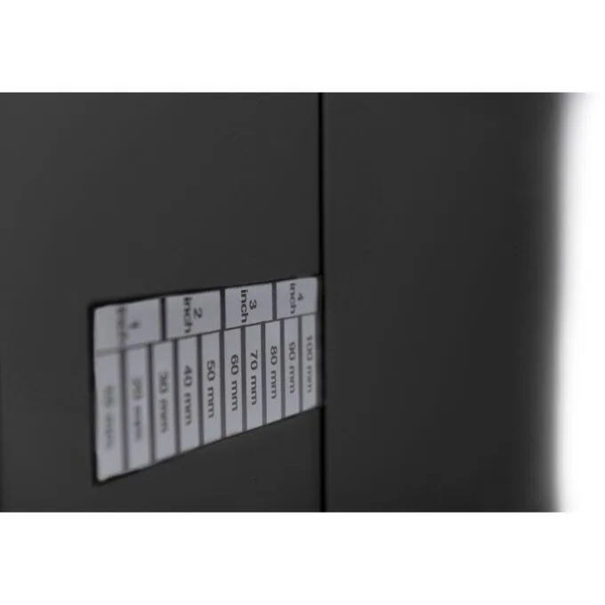 DIGITUS Wall Mount Patch Rack 19" 4U - Black — image 3