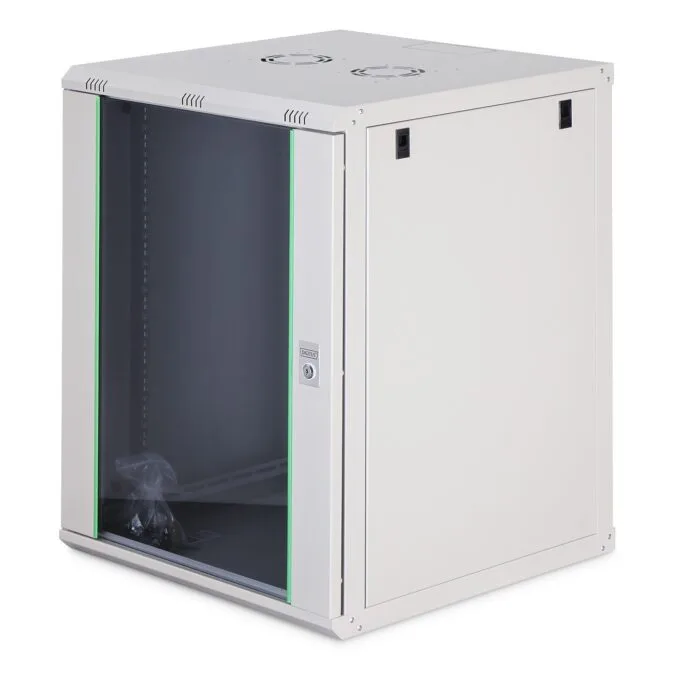 Digitus Wall Mount Rack Cabinet 19" 16U 789x600x600 mm - Gray — image 1