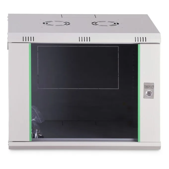 Digitus Wall-Mount Rack Cabinet 19" 9U - 505.05x600x450mm - Grey — image 3