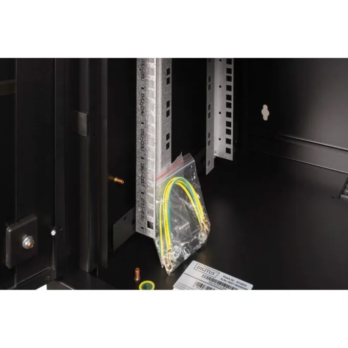 DIGITUS Wall-Mount Rack Cabinet Unique 7U 420x600x450mm Black — image 3