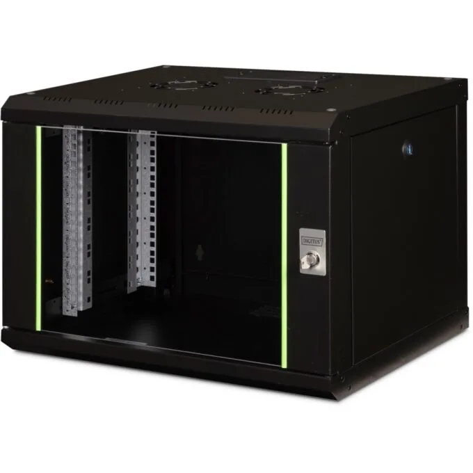 DIGITUS Wall-Mount Rack Cabinet Unique 7U 420x600x450mm Black — image 1
