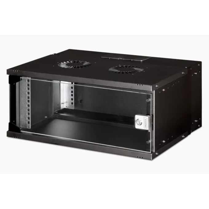 Digitus Wandgehäuse SOHO PRO - SOHO PRO - Black, 4U, 240x540x400 mm — image 1