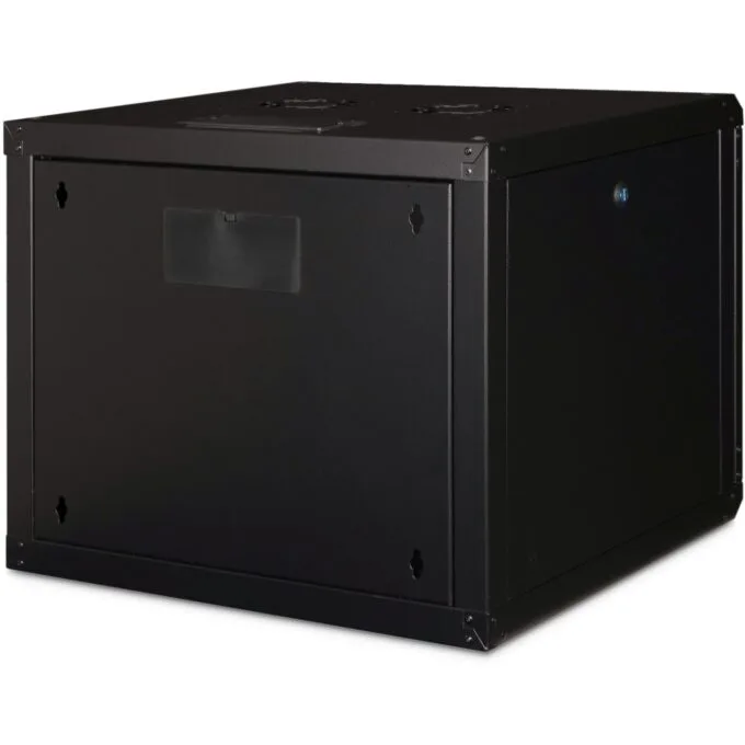 DIGITUS Wandgehäuse Unique 9HE 509x600x600mm schwarz - Wall-mount cabinet, 9U, 600mm depth — image 2