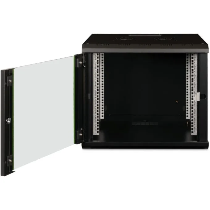 DIGITUS Wandgehäuse Unique 9HE 509x600x600mm schwarz - Wall-mount cabinet, 9U, 600mm depth — image 5