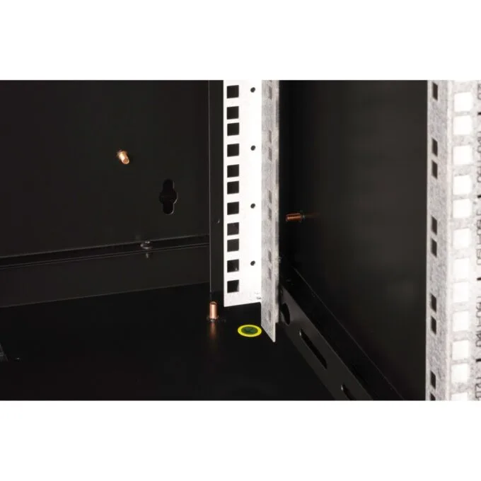 DIGITUS Wandgehäuse Unique 9HE 509x600x600mm schwarz - Wall-mount cabinet, 9U, 600mm depth — image 8