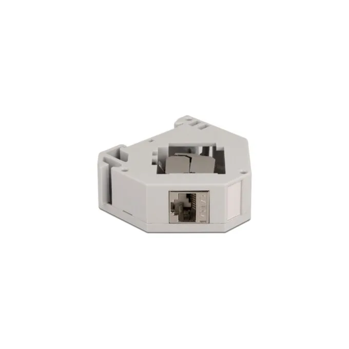 DIN Rail Adapter - Keystone Module, RJ-45 to Cat6A LSA — image 2