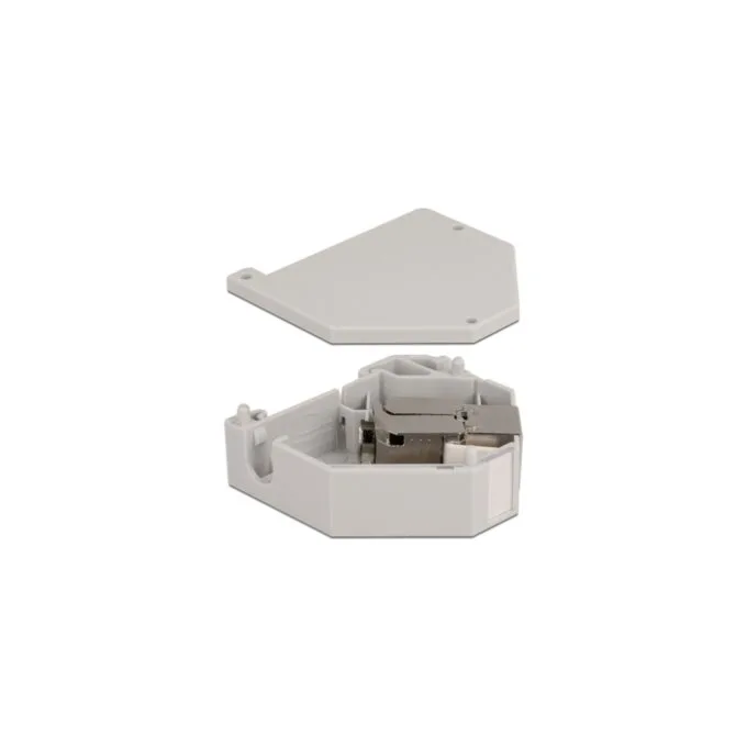DIN Rail Adapter - Keystone Module, RJ-45 to Cat6A LSA — image 3