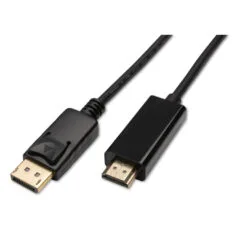 DisplayPort to HDMI Cable - 4K 60Hz - 1m - Black