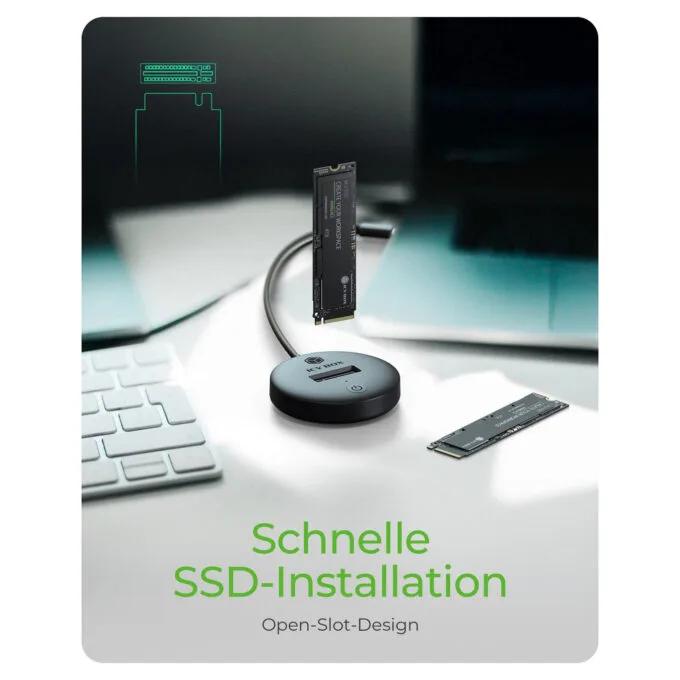 Dockingstation IcyBox für NVMe & SATA M.2 SSD — image 4