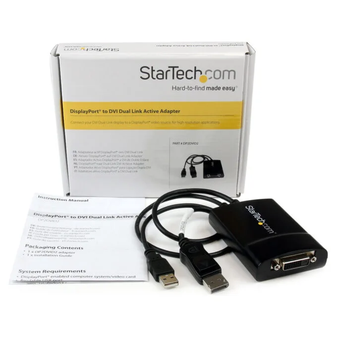 DP TO DVI DL ACTIVE ADAPTER — image 5