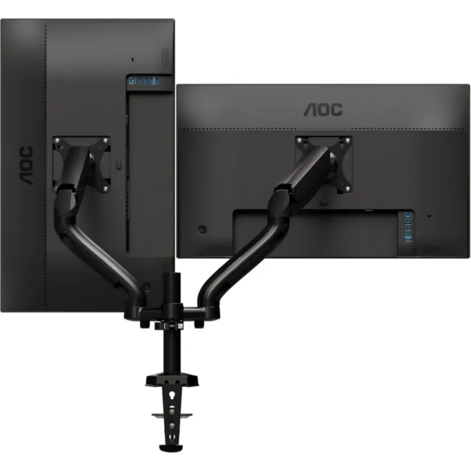 Dual Monitor Mounting Kit for 2 LCD Displays - AD110D0 - Dual Arm, VESA Compatible — image 4