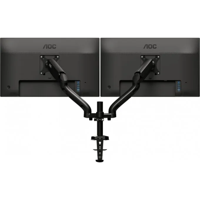 Dual Monitor Mounting Kit for 2 LCD Displays - AD110D0 - Dual Arm, VESA Compatible — image 1