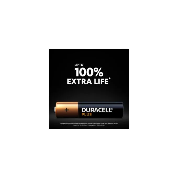 Duracell Alkaline Simply AAA 8pcs Batteries - AAA, 8pcs — image 1