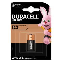 Duracell Lithium Ultra - CR123A - 1pc Card
