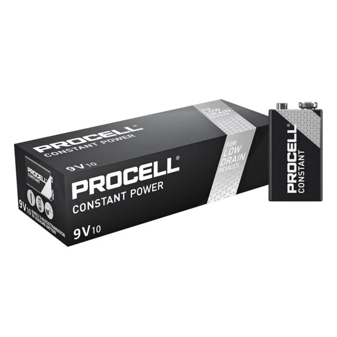 Duracell Procell Industrial Batteries - 9V - Box of 10pcs — image 1