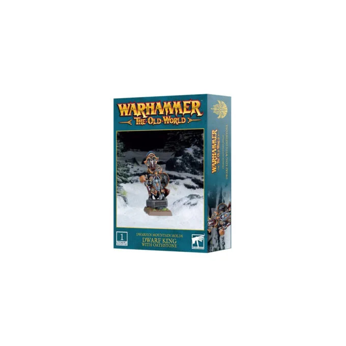 DWARFEN HOLDS: DWARF KING WITH OATHSTONE — image 1
